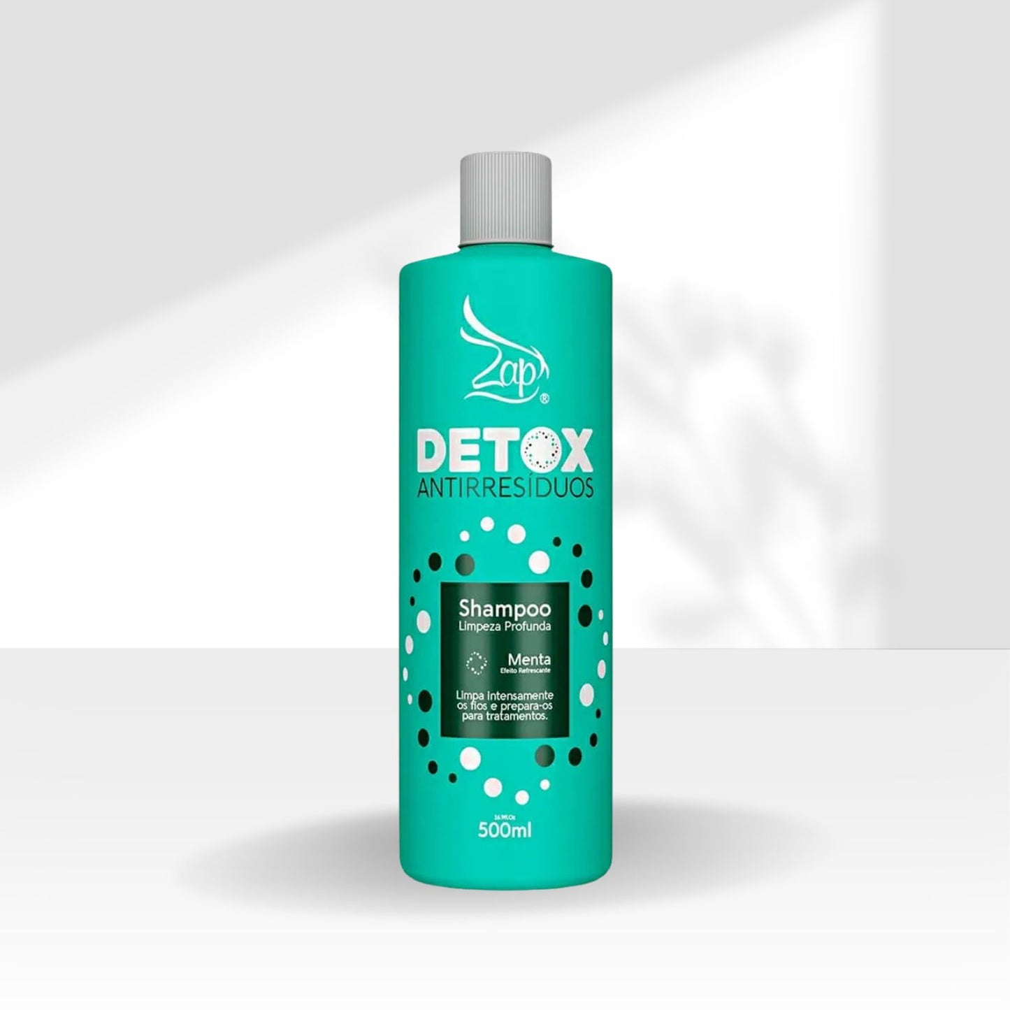 Shampoo Antirresíduo Zap Detox Menta 500 ml