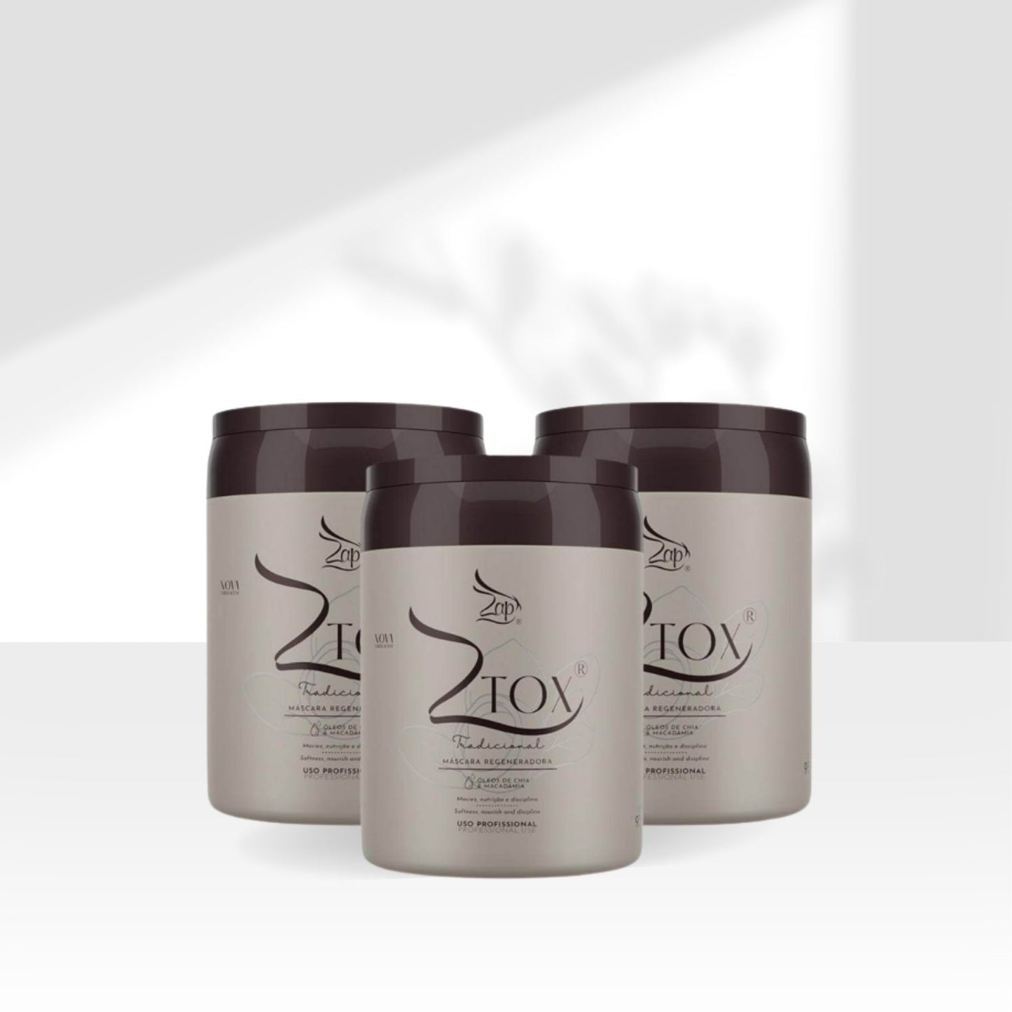 Kit Zap Ztox Máscara Regeneradora (3 x 950 g)