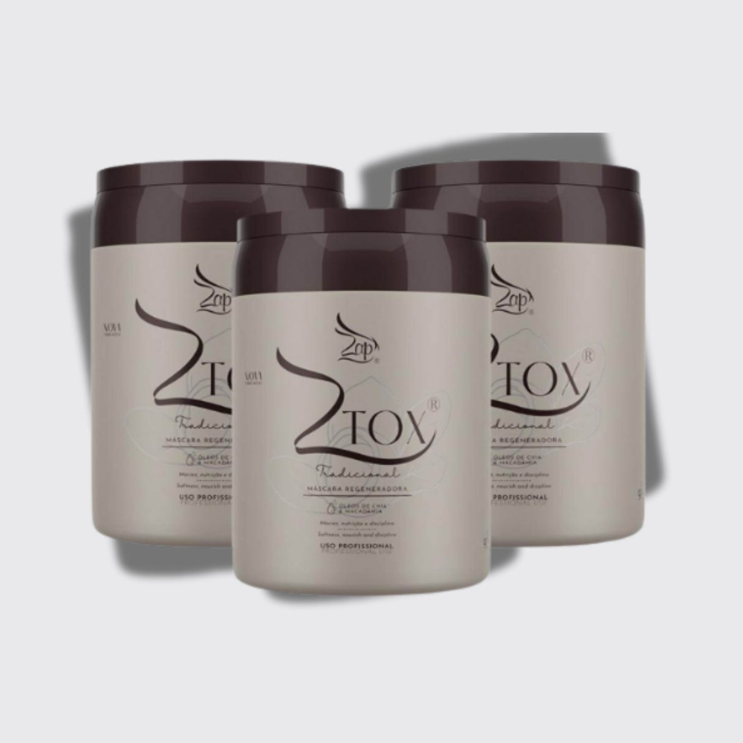 Kit Zap Ztox Máscara Regeneradora (3 x 950 g)