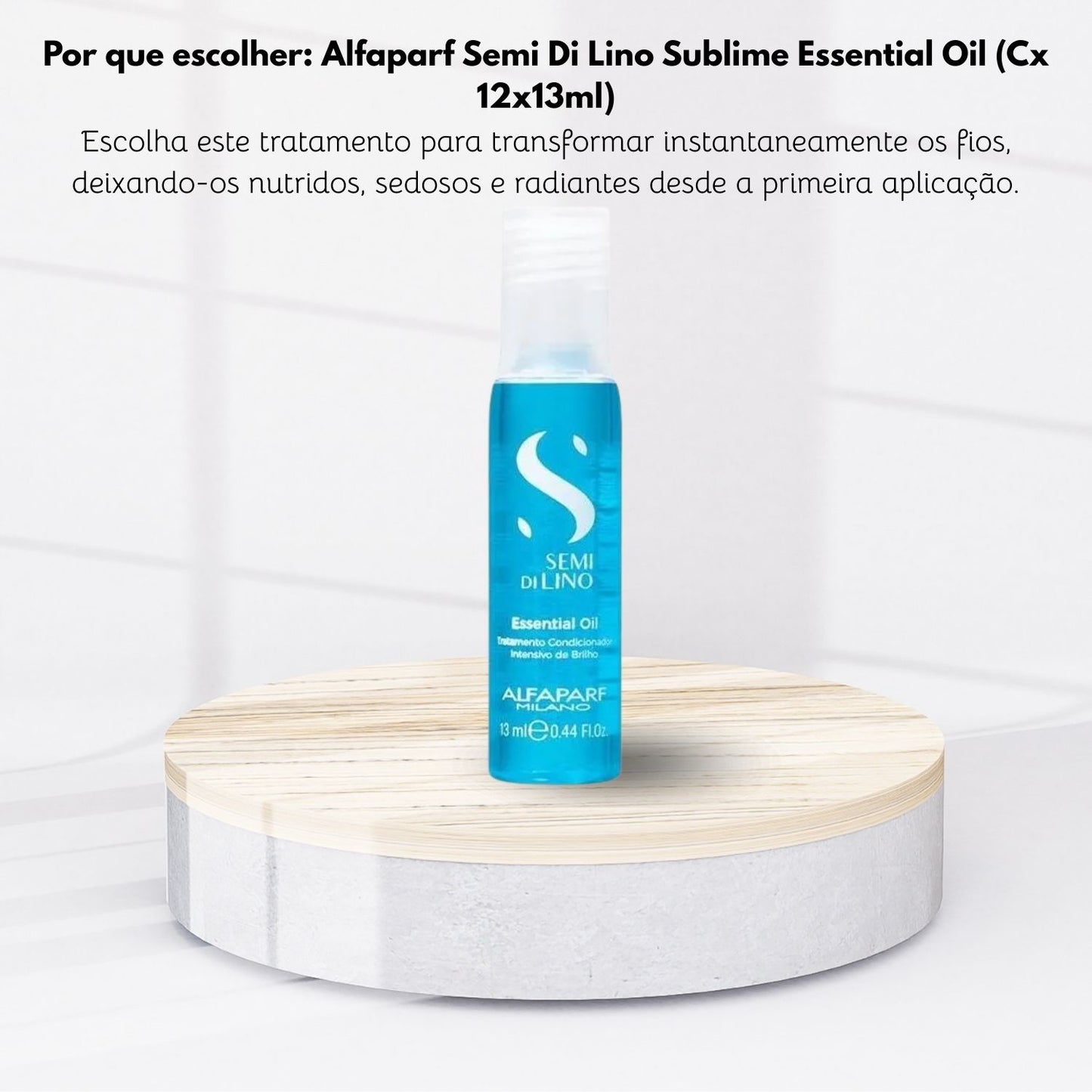 Kit Alfaparf Semi Di Lino Sublime Essential Oil (Cx 12 x 13 ml)