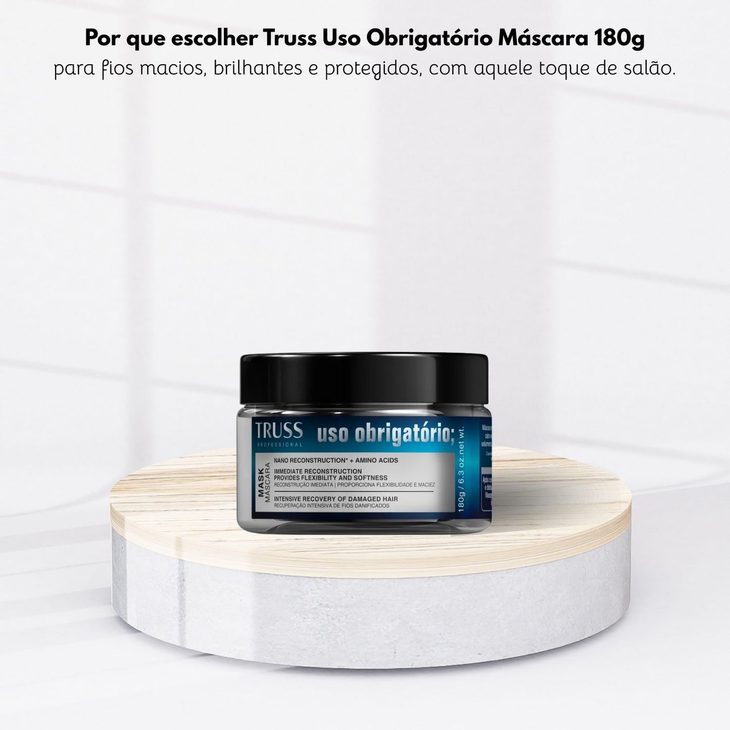Máscara Truss Uso Obrigatório 180 g