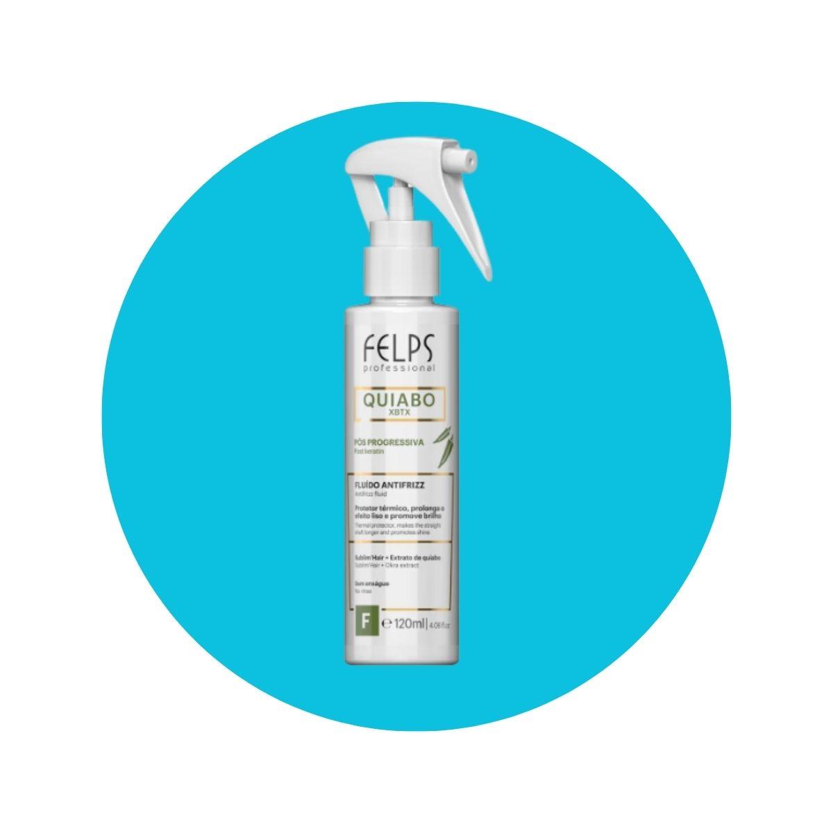 Felps Professional Quiabo XBTX Fluido Antifrizz 120ml