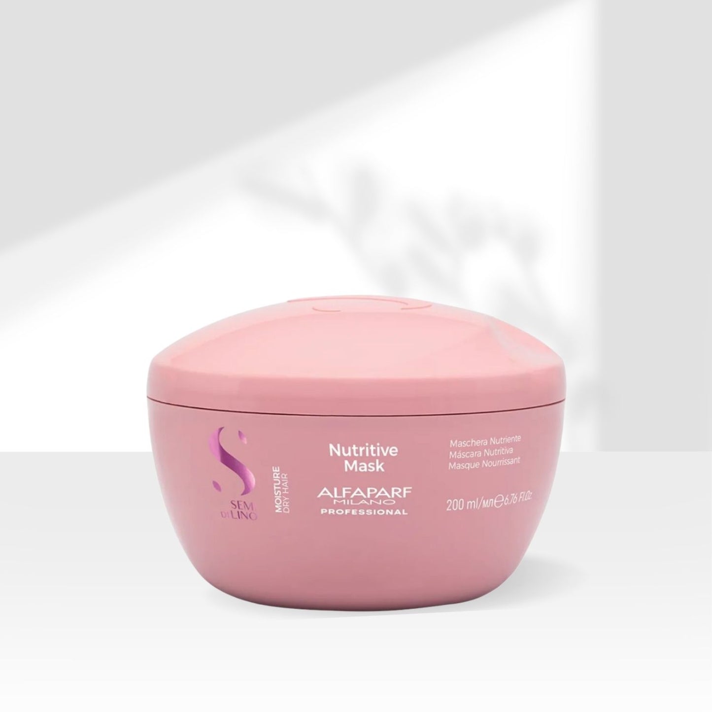 Máscara Alfaparf Semi Di Lino Moisture Máscara de Hidratação e Nutrição 200 ml