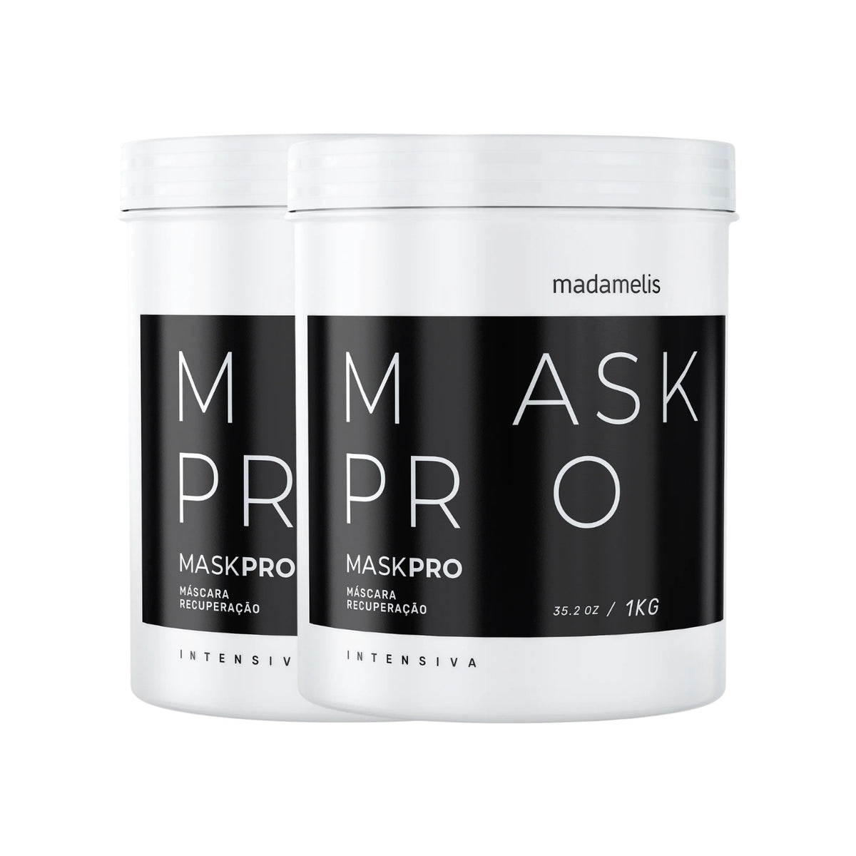 Kit Madamelis Pro Mask Control Máscara Capilar (2 x 1 Kg)