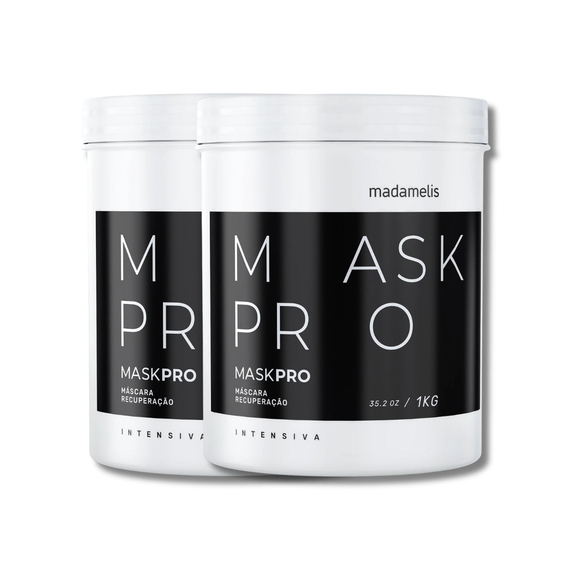 Kit Madamelis Pro Mask Control Máscara Capilar (2 x 1 Kg)