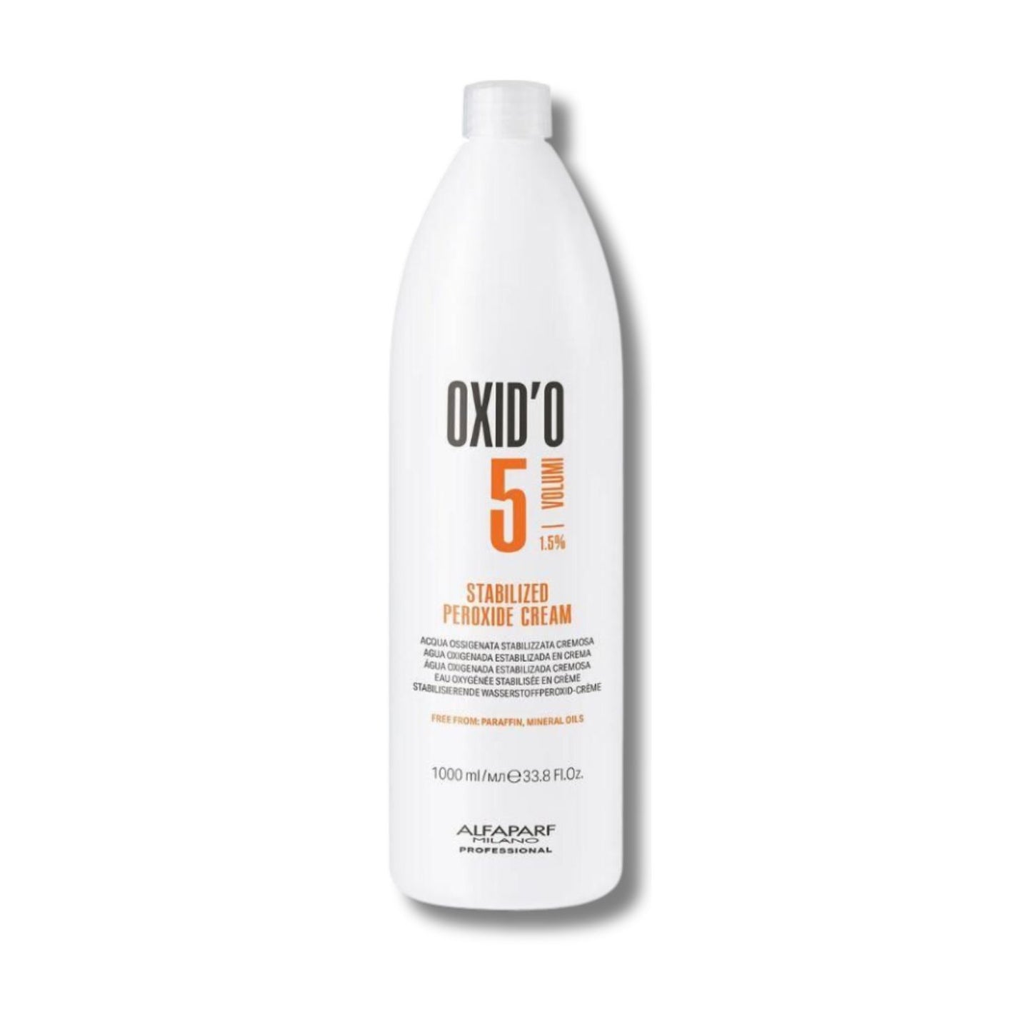Agua Oxigenada Alfaparf Oxid'o 1.5% 5 volumes 1 Litro
