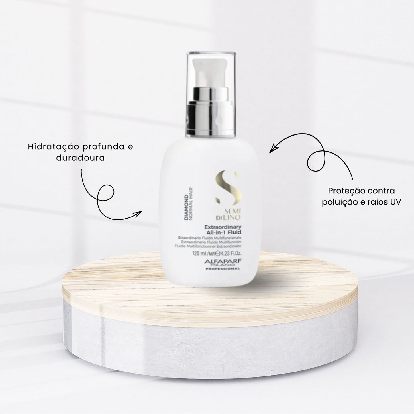 Leave-in Alfaparf Semi Di Lino Diamond All -In 1 Fluid 125 ml