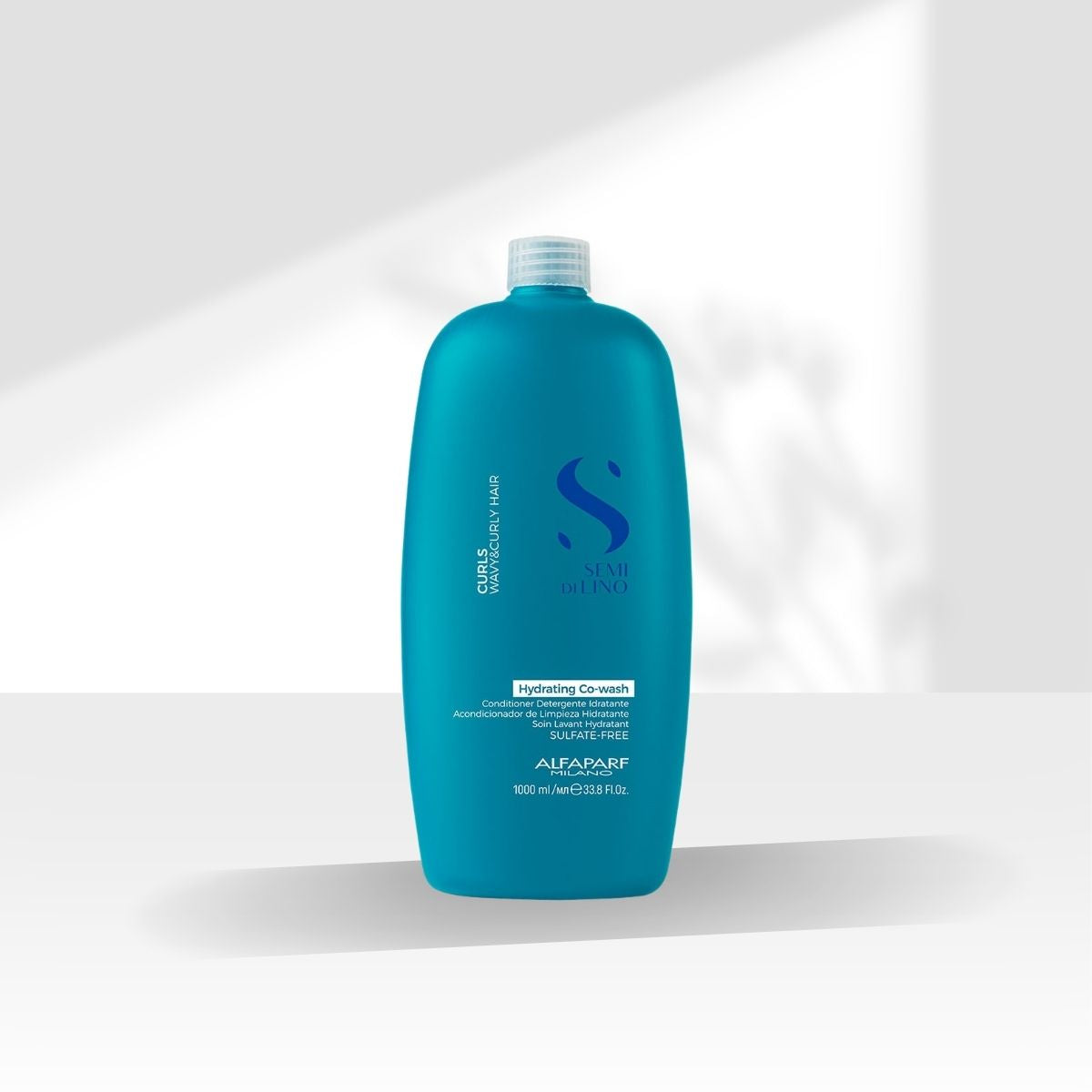 Condicionador Alfaparf Semi di Lino Curls Hydranting Co-Wash 1 Litro