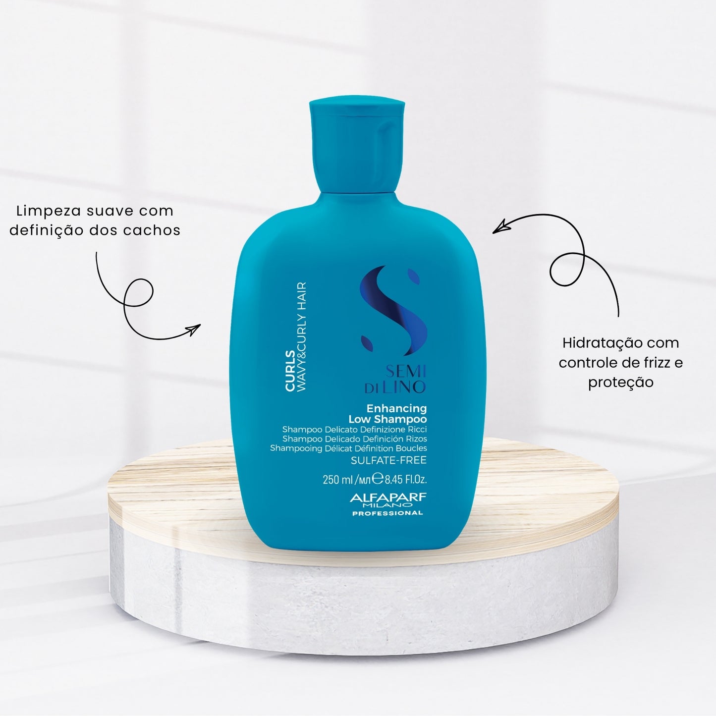 Shampoo Alfaparf Semi di Lino Curls Enhancing Low 250 ml
