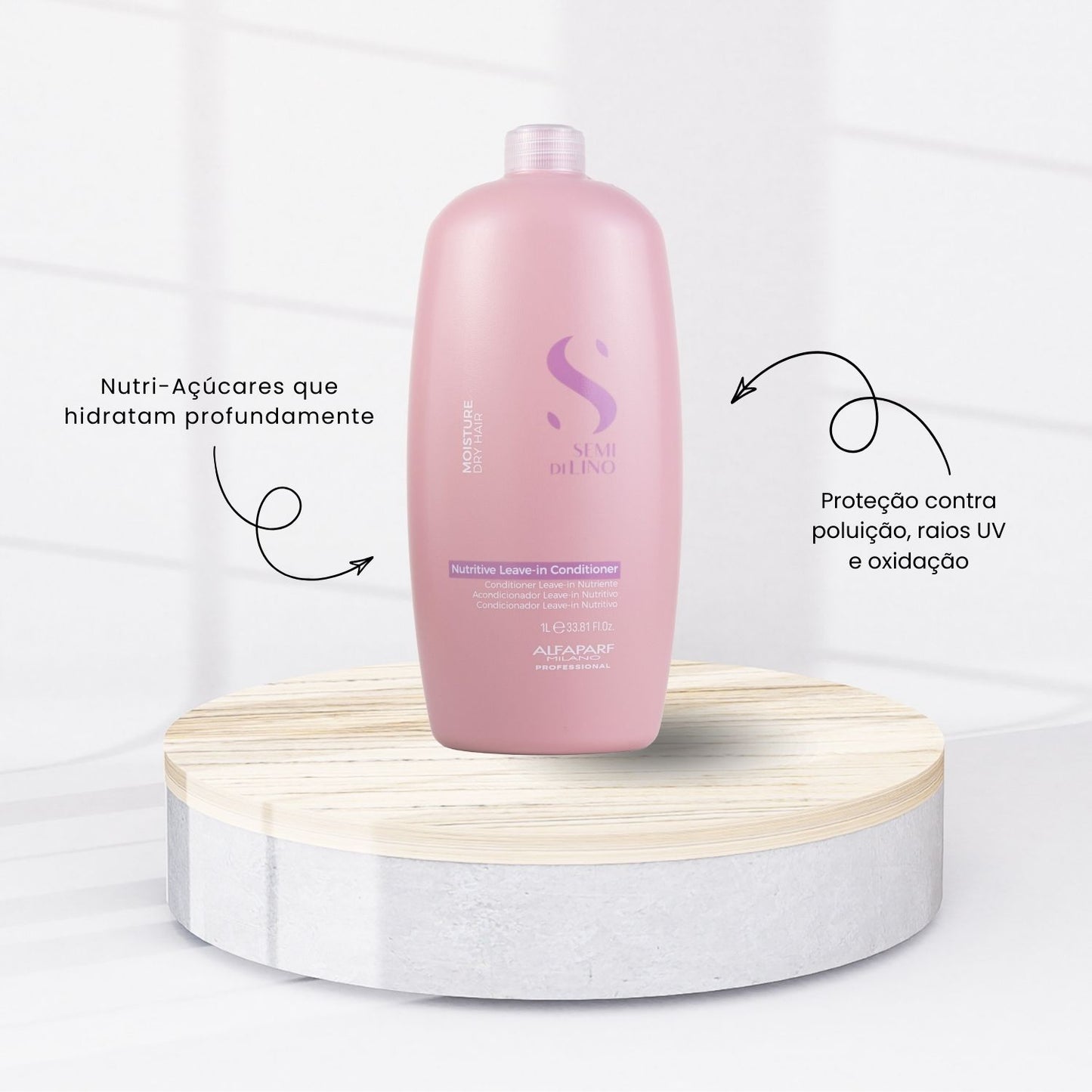 Condicionador Alfaparf Semi Di Lino Moisture Nutritive 1 Litro