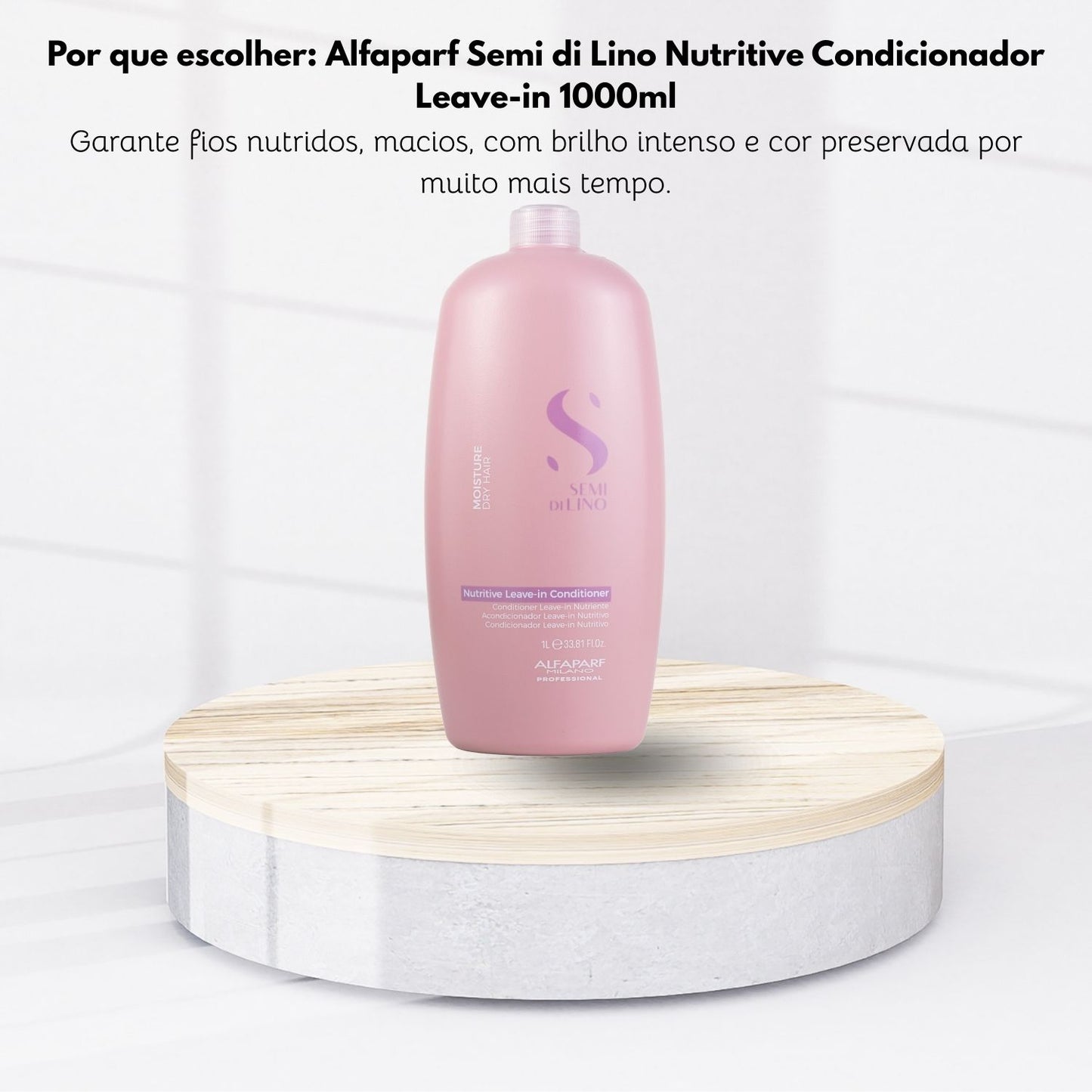 Condicionador Alfaparf Semi Di Lino Moisture Nutritive 1 Litro