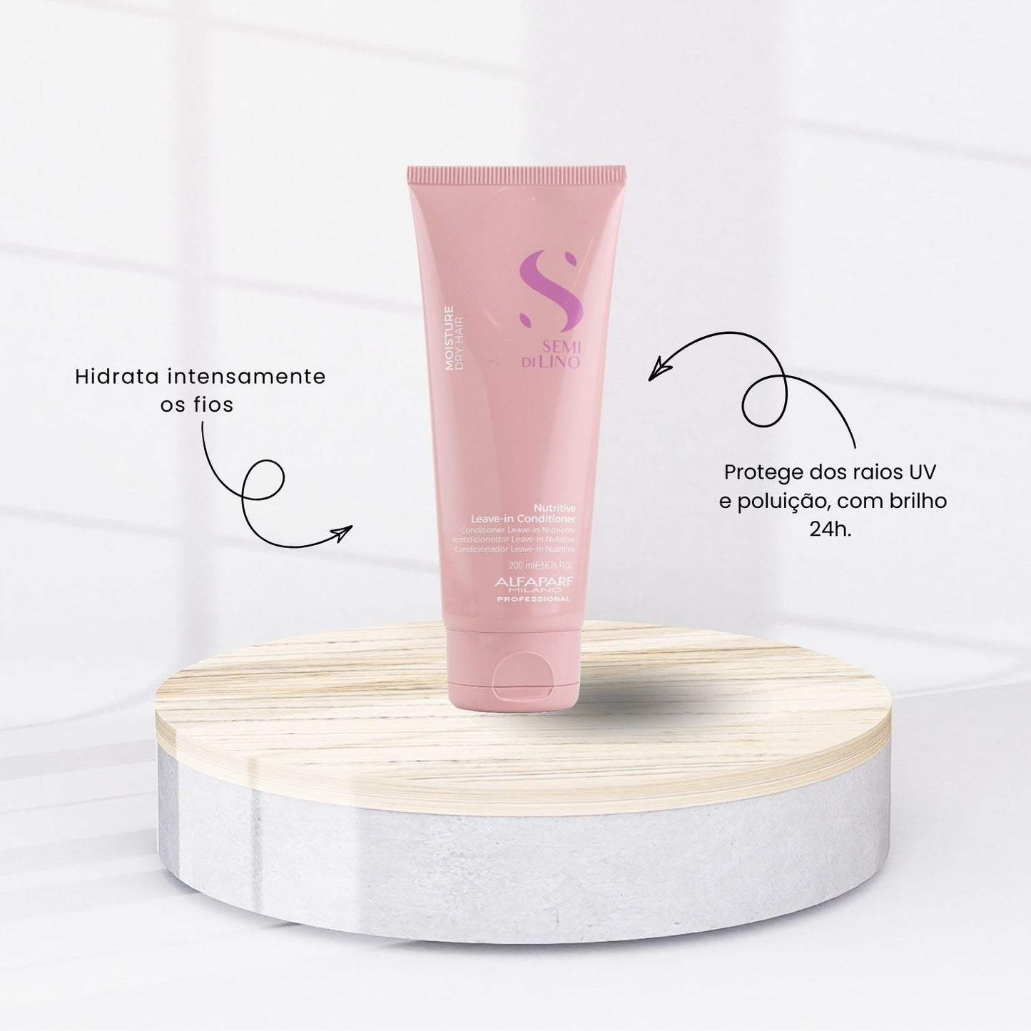 Condicionador Alfaparf Semi Di Lino Moisture Nutritive 200 ml