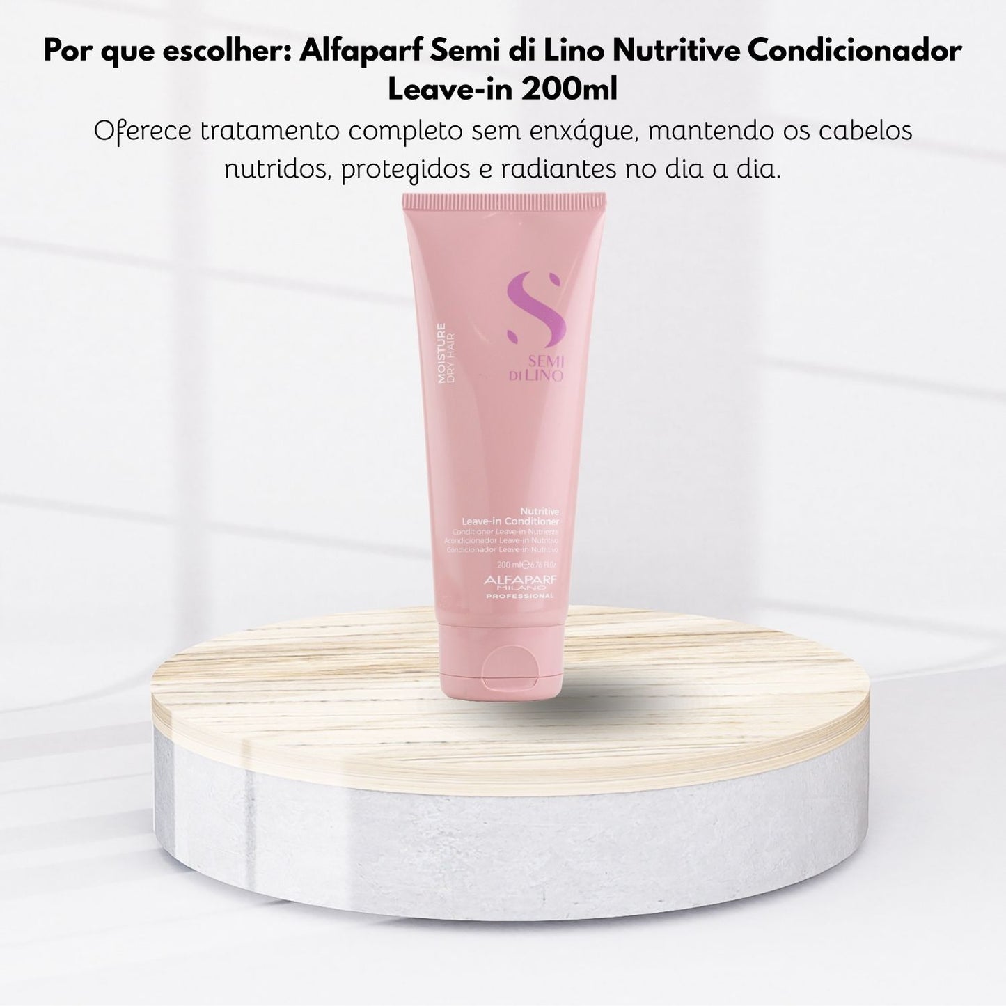 Condicionador Alfaparf Semi Di Lino Moisture Nutritive 200 ml