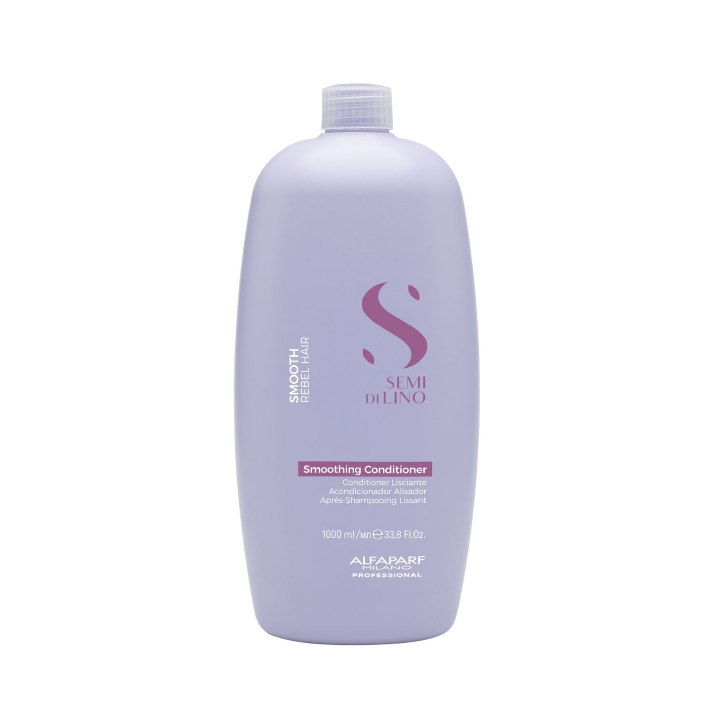Condicionador Alfaparf Semi Di Lino Smoothing Rebel Hair 1 Litro