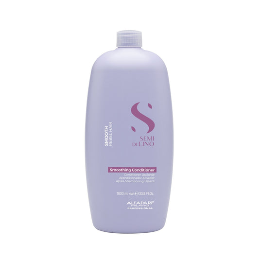 Condicionador Alfaparf Semi Di Lino Smoothing Rebel Hair 1 Litro