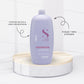 Condicionador Alfaparf Semi Di Lino Smoothing Rebel Hair 1 Litro