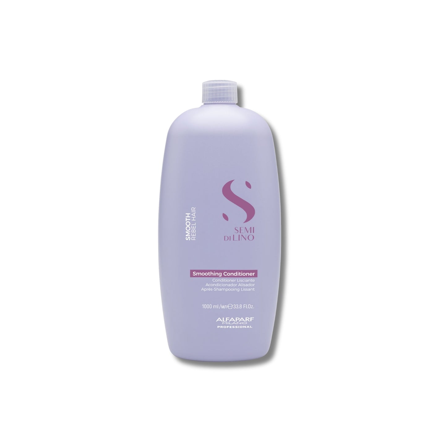 Condicionador Alfaparf Semi Di Lino Smoothing Rebel Hair 1 Litro