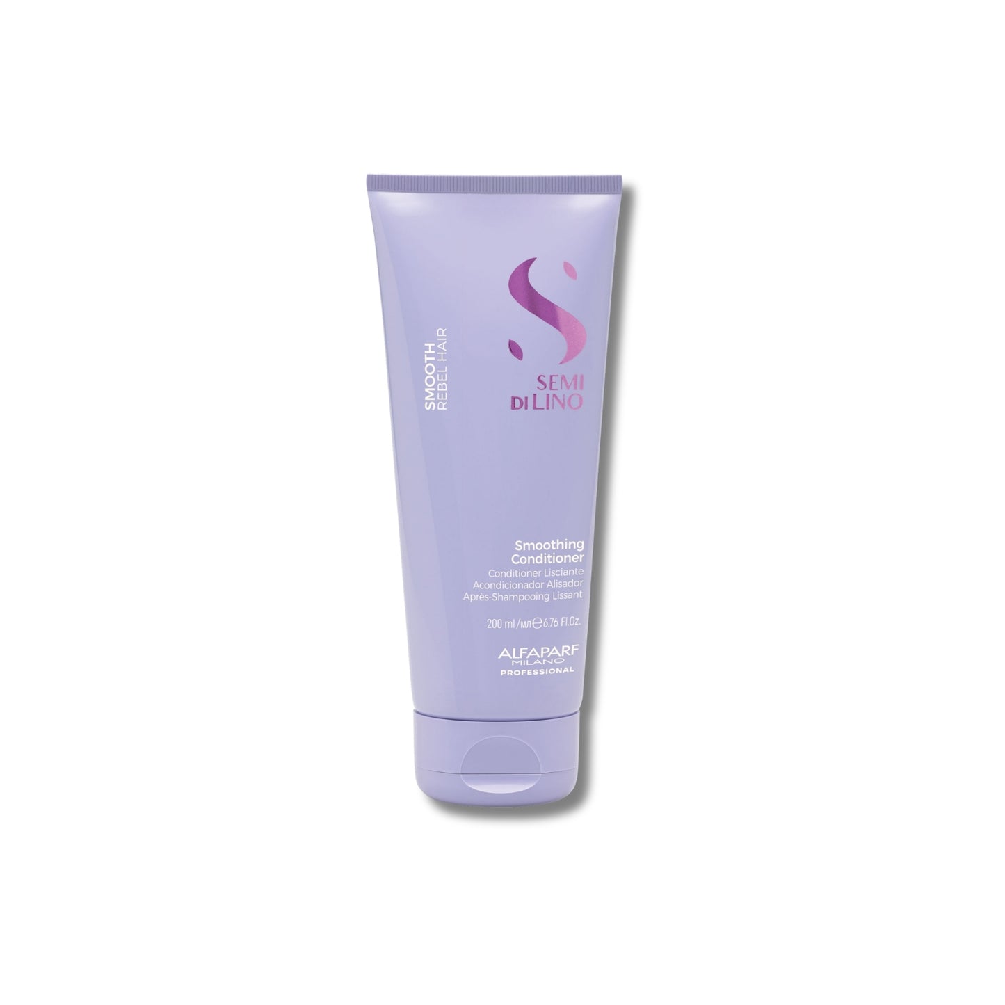 Condicionador Alfaparf Semi Di Lino Smoothing Rebel Hair 200 ml
