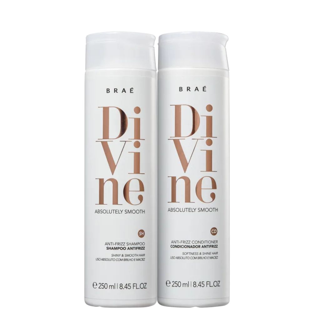 Kit Braé Divine Shampoo 250 ml + Condicionador 250 ml