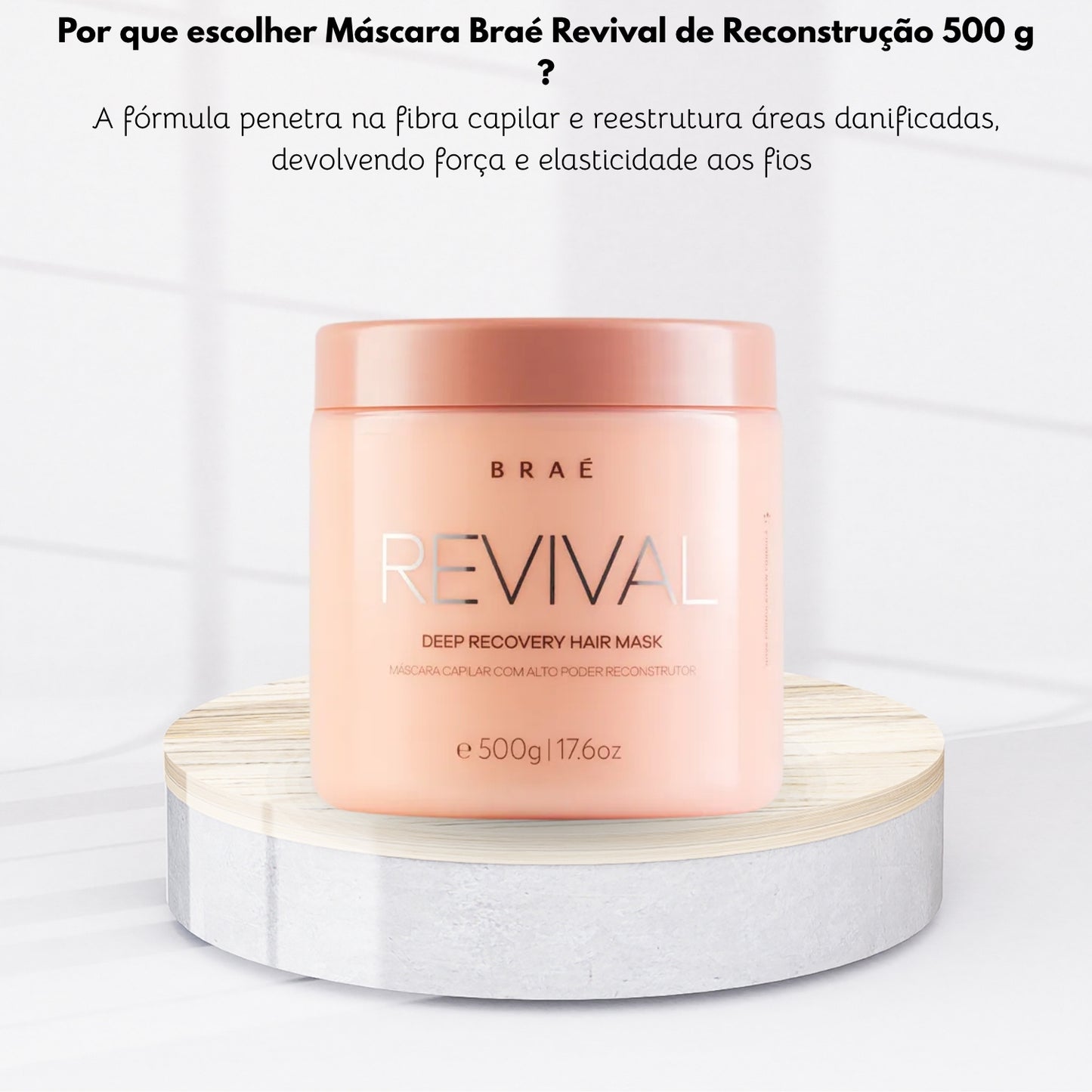 Máscara Braé Revival de Reconstrução 500 g