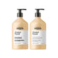 Kit Loreal Absolut Repair Gold Quinoa Shampoo 750 ml + Condicionador 750 ml