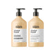Kit Loreal Absolut Repair Gold Quinoa Shampoo 750 ml + Condicionador 750 ml