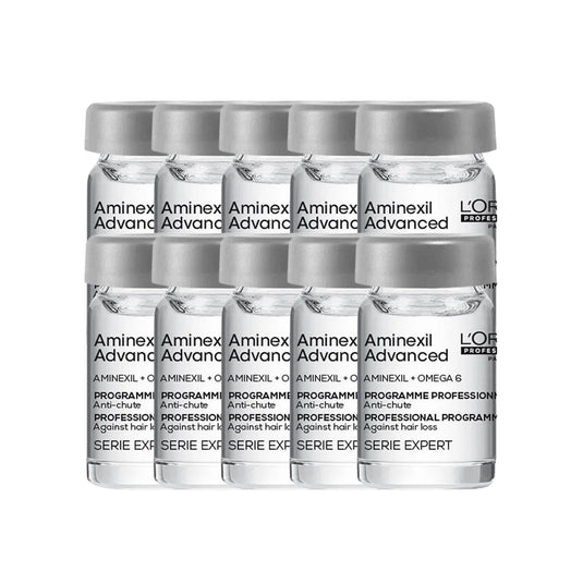 Kit Loreal Aminexil Advanced Ampola (cx c/ 10 x 6 ml)