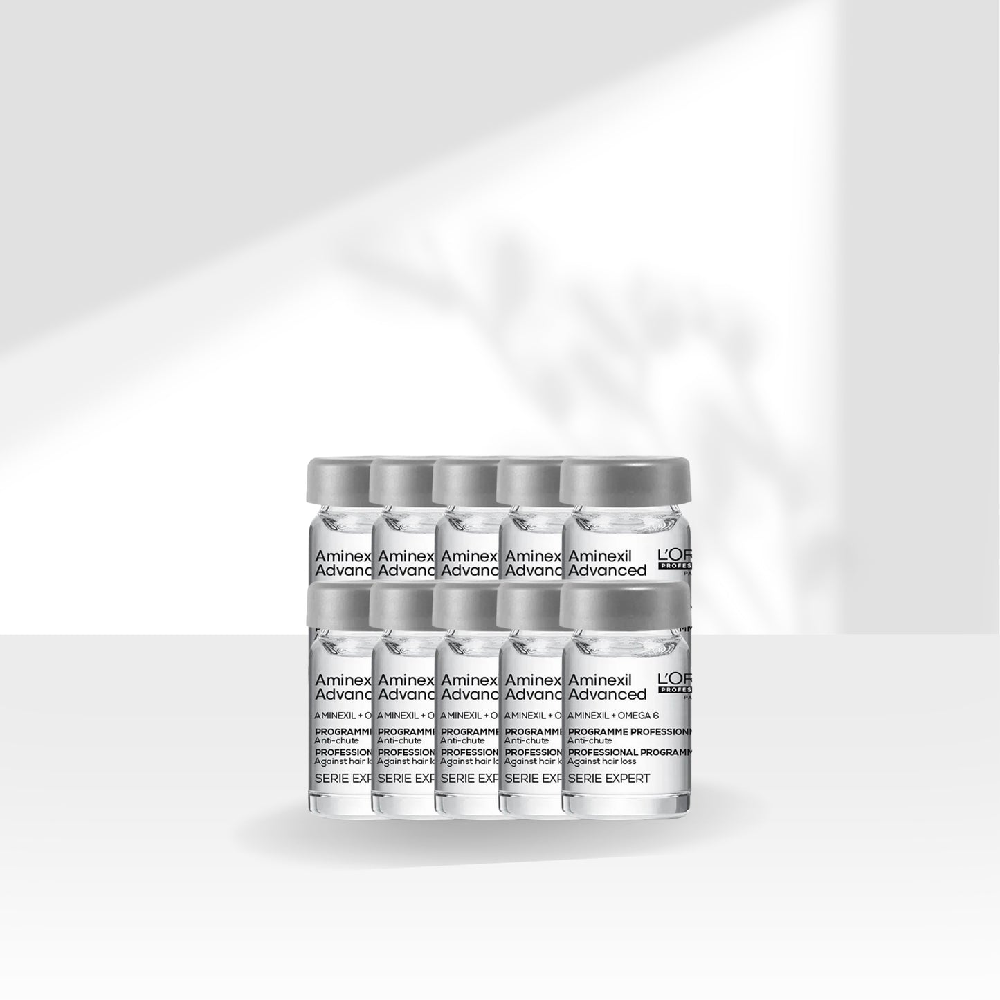 Kit Loreal Aminexil Advanced Ampola (cx c/ 10 x 6 ml)