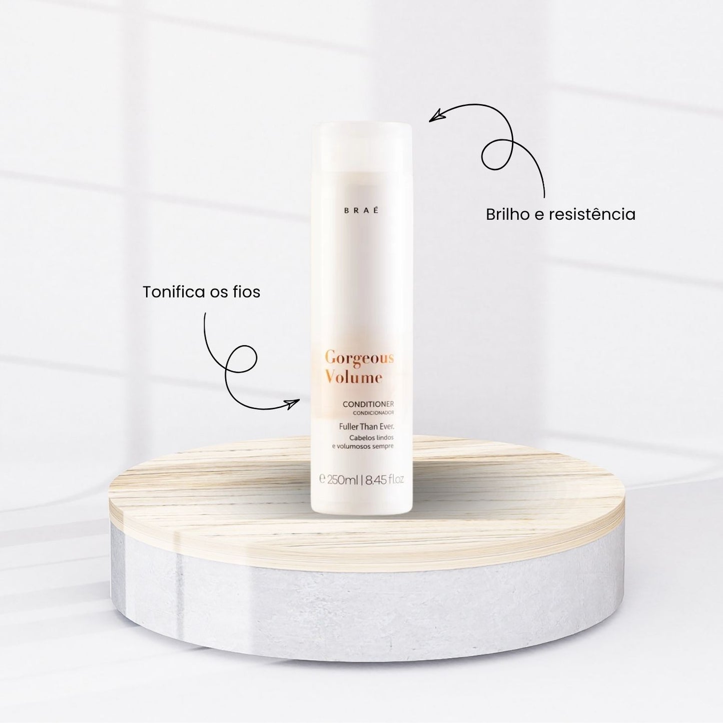 Condicionador Braé Gorgeous Volume 250 ml