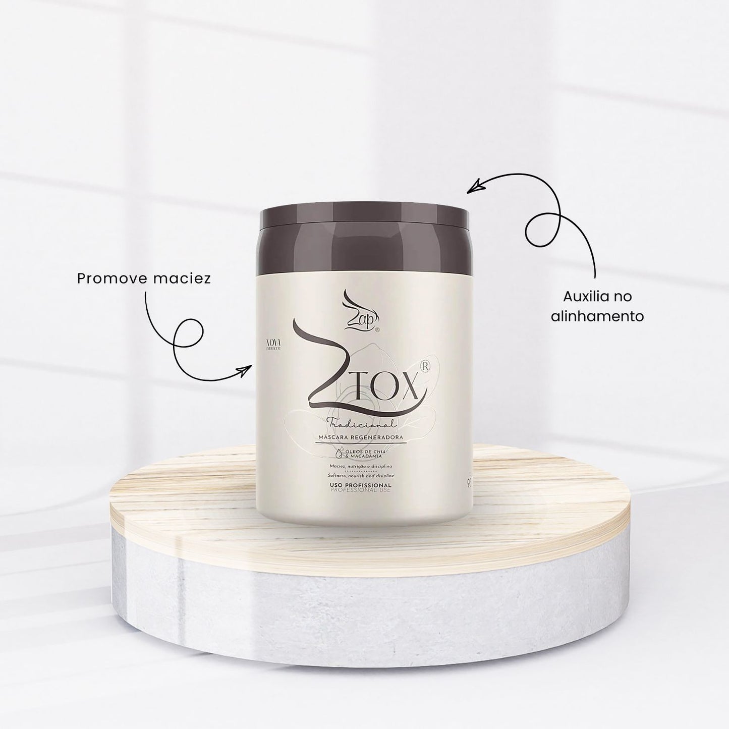 Botox Capilar Capilar Zap Ztox Máscara Regeneradora 950 g