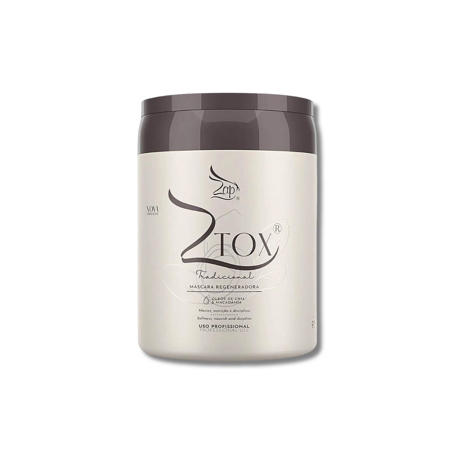 Zap Ztox máscara regeneradora 950g | Alinhamento capilar – Doce Beleza