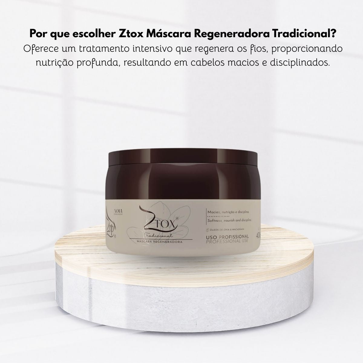 Botox Capilar Capilar Zap Ztox Máscara Regeneradora 400 g