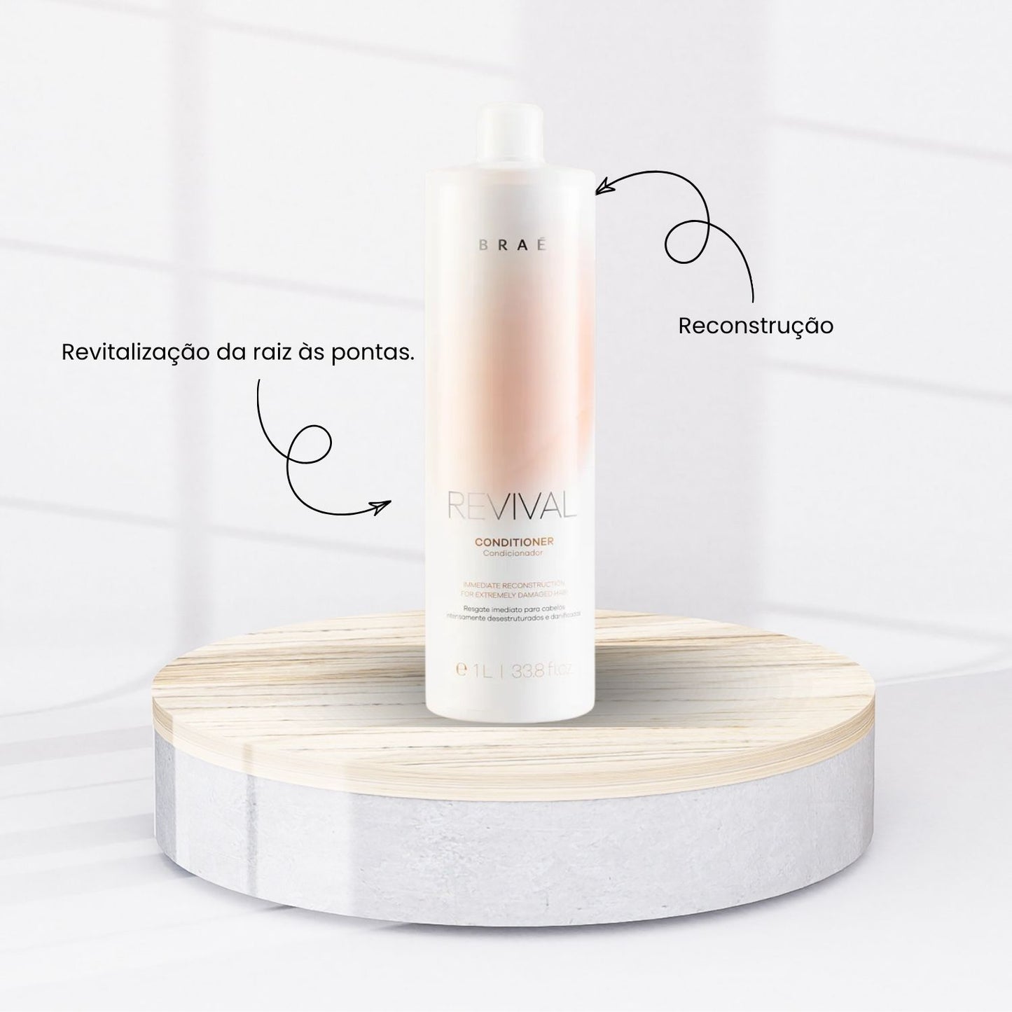 Condicionador Braé Revival Reconstrutor 1 Litro