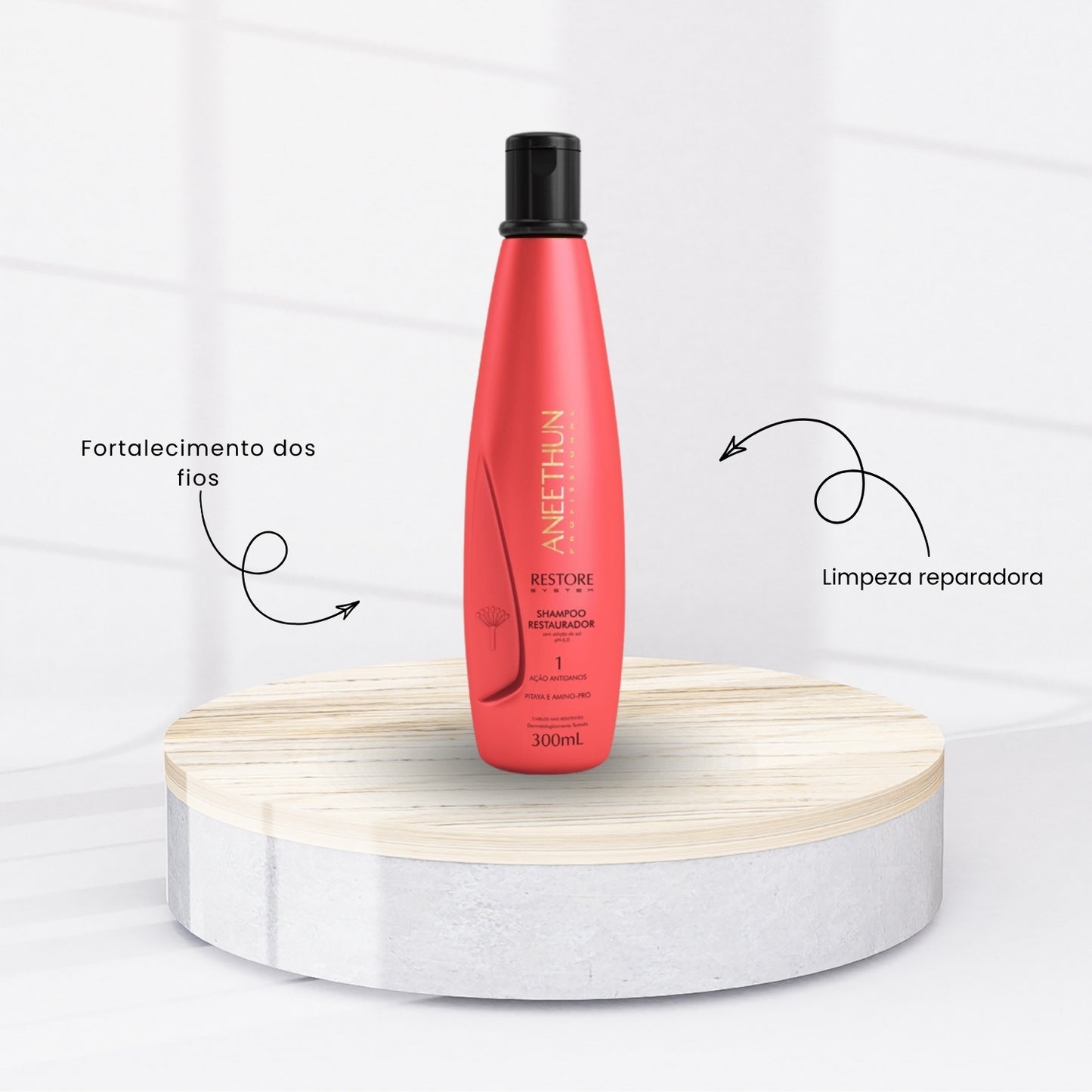 Shampoo Aneethun Restore Restaurador 300 ml