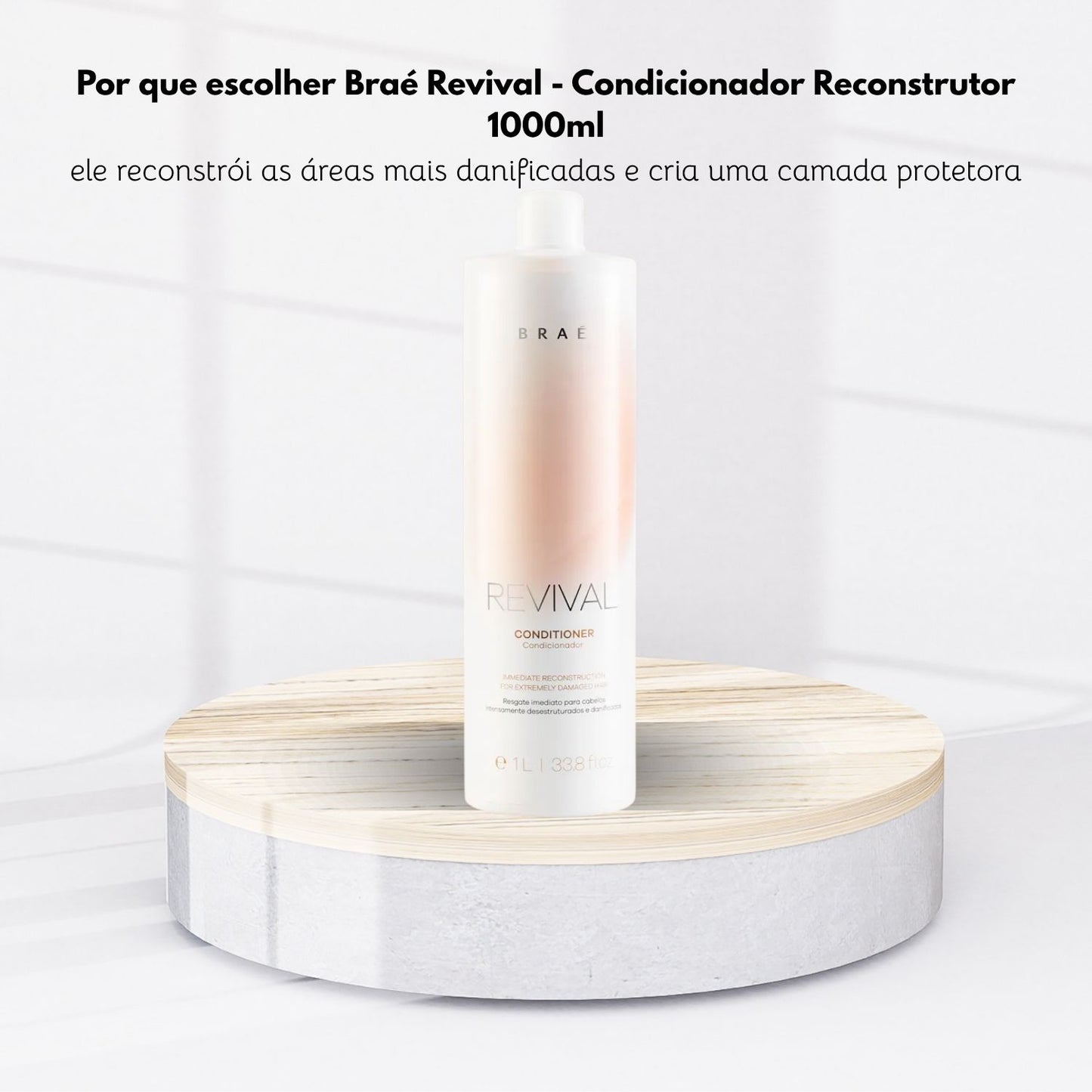 Condicionador Braé Revival Reconstrutor 1 Litro