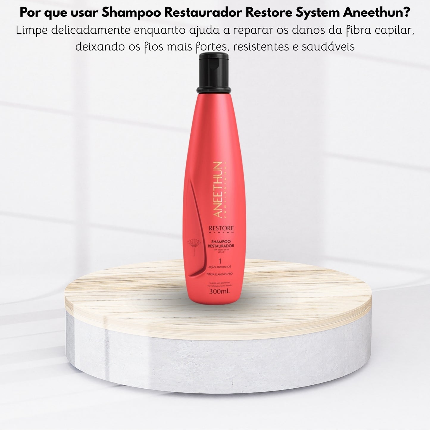 Shampoo Aneethun Restore Restaurador 300 ml