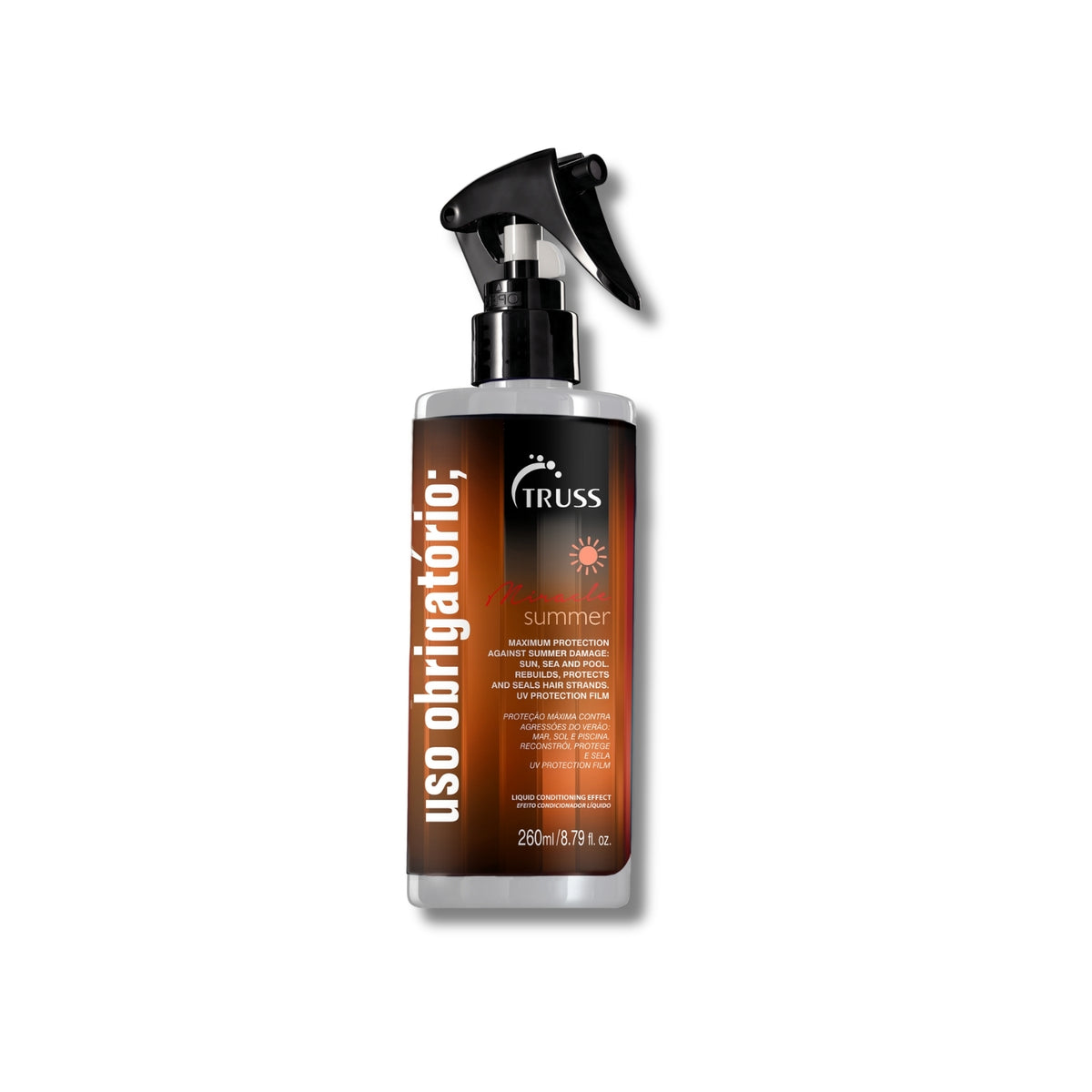 Truss Miracle Summer Uso Obrigatório Tratamento Reconstrutor 260 ml