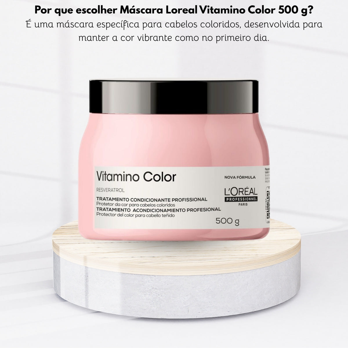 Máscara Loreal Vitamino Color 500 g