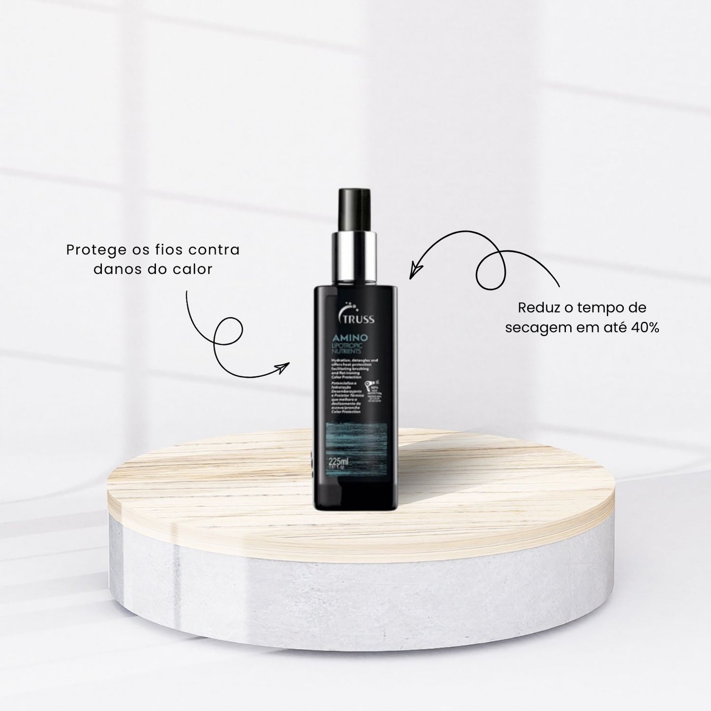 Protetor Térmico Truss Amino 225 ml