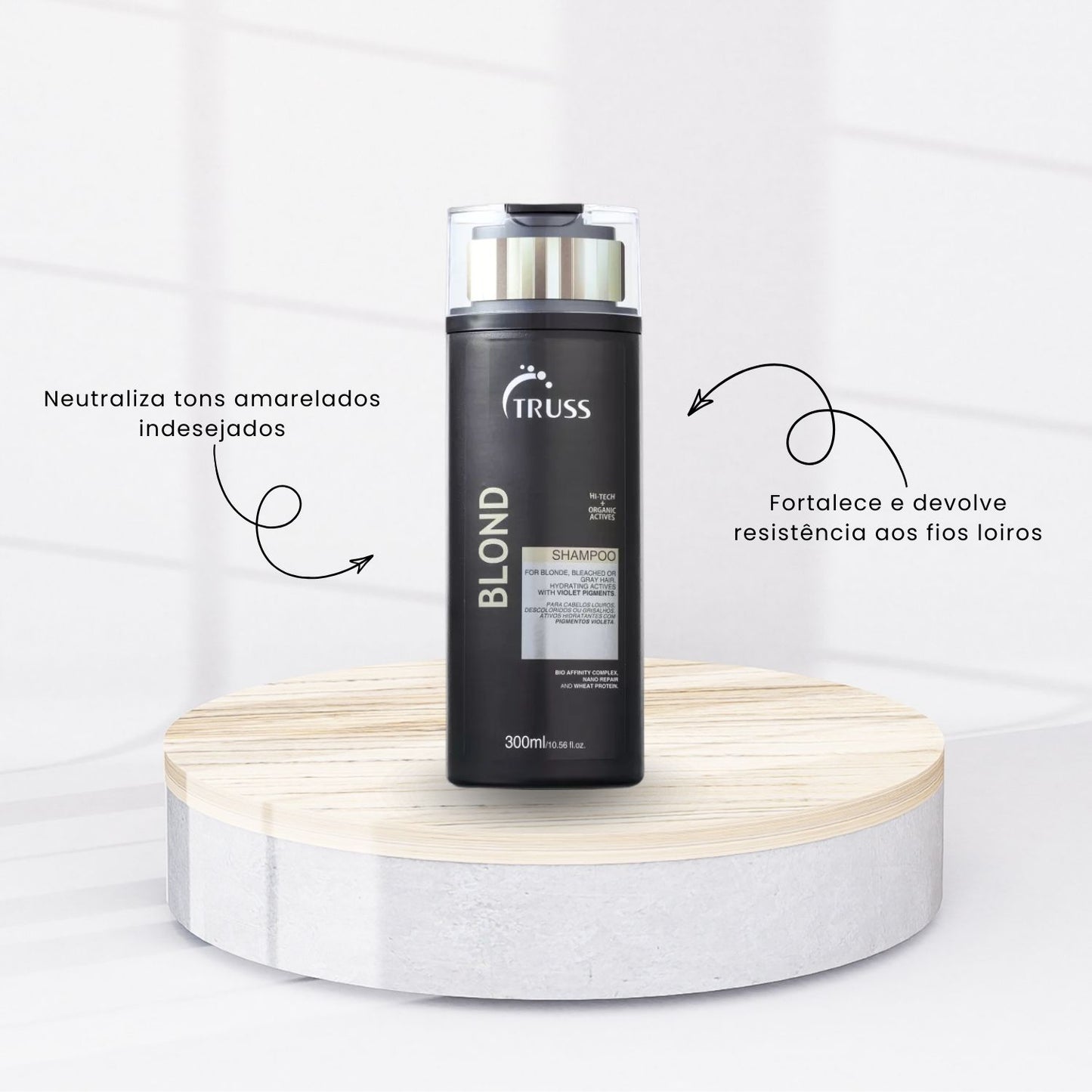 Kit Truss Blond Shampoo 300 ml + Condicionador 300 ml