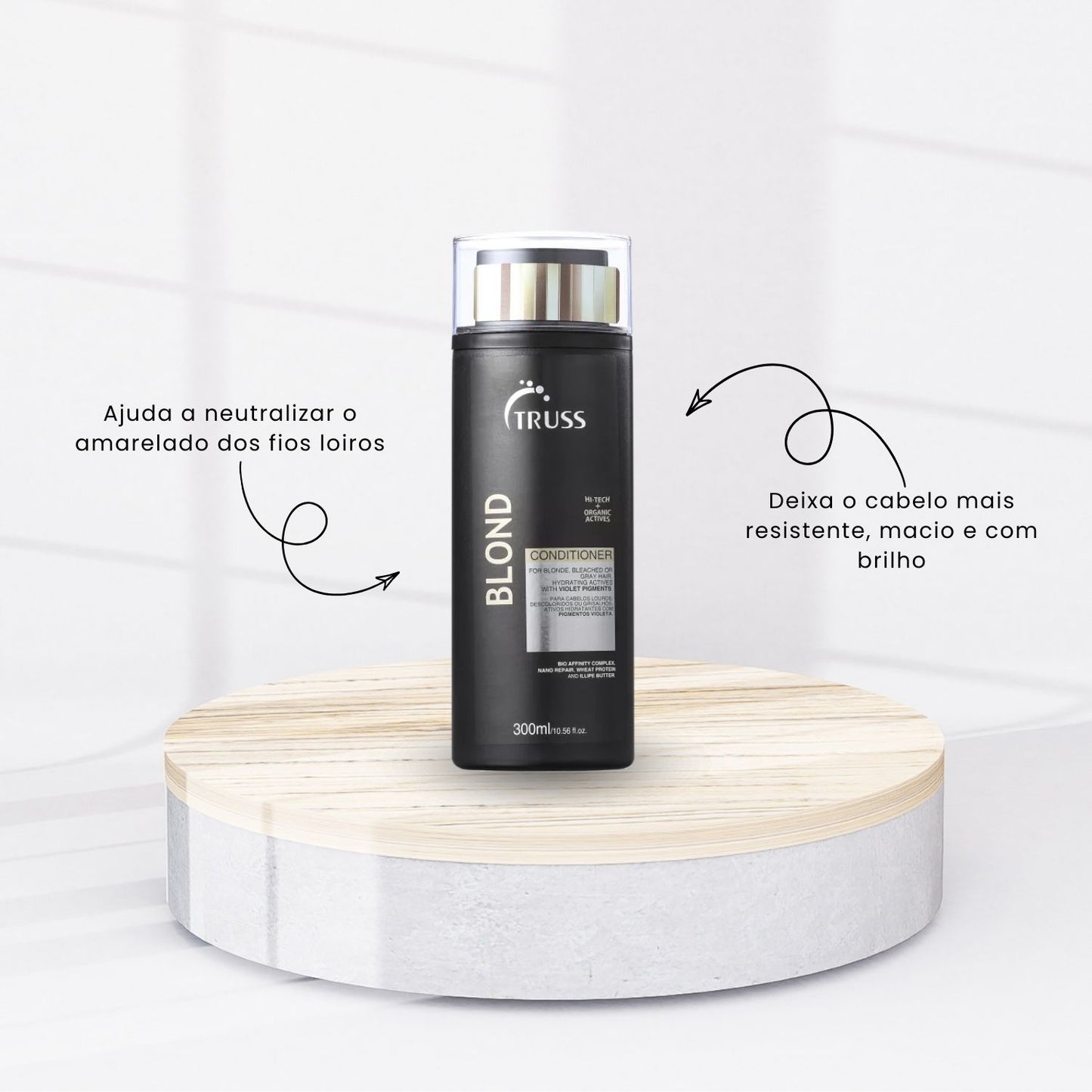 Kit Truss Blond Shampoo 300 ml + Condicionador 300 ml