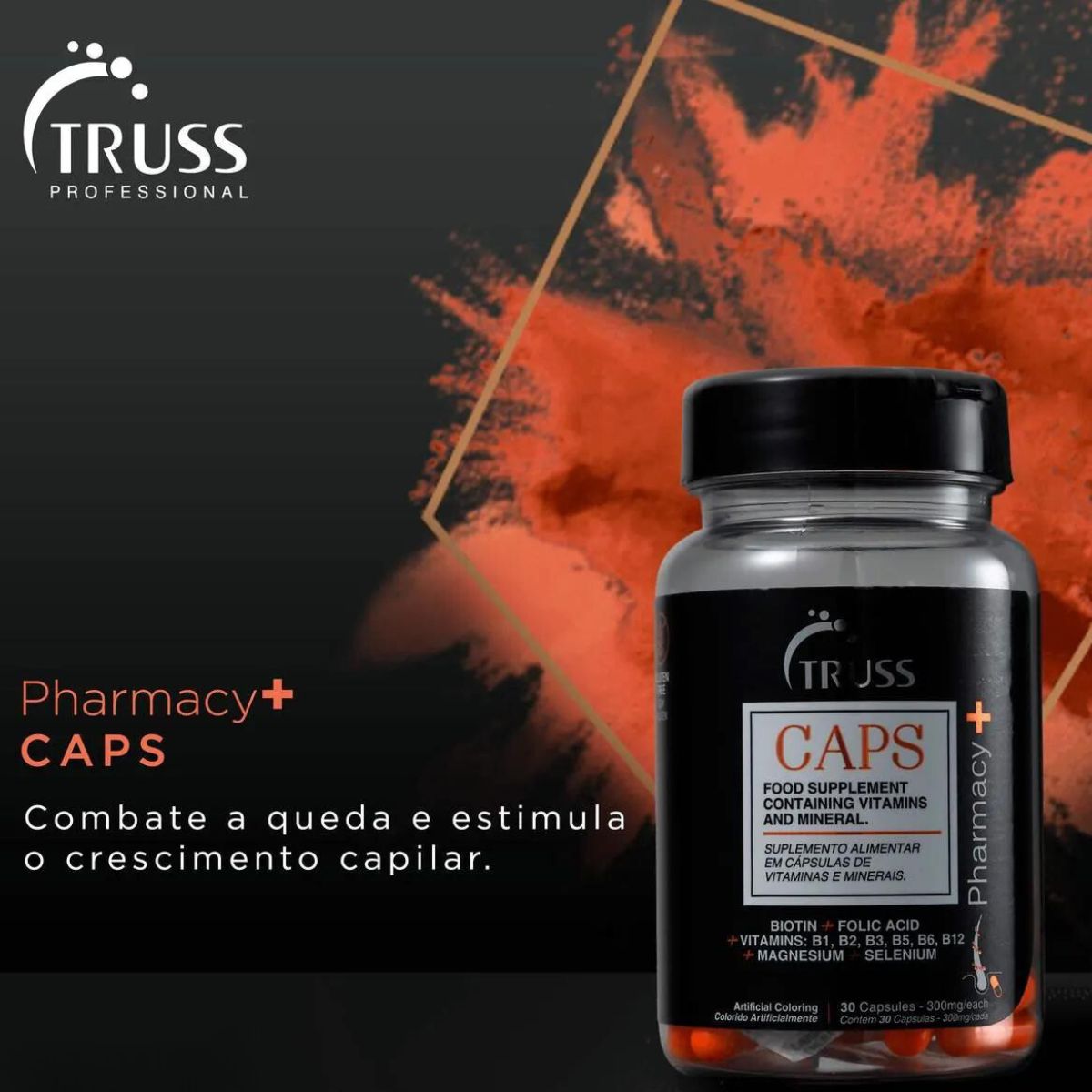 Truss Caps Pharmacy+ 30 Cápsulas