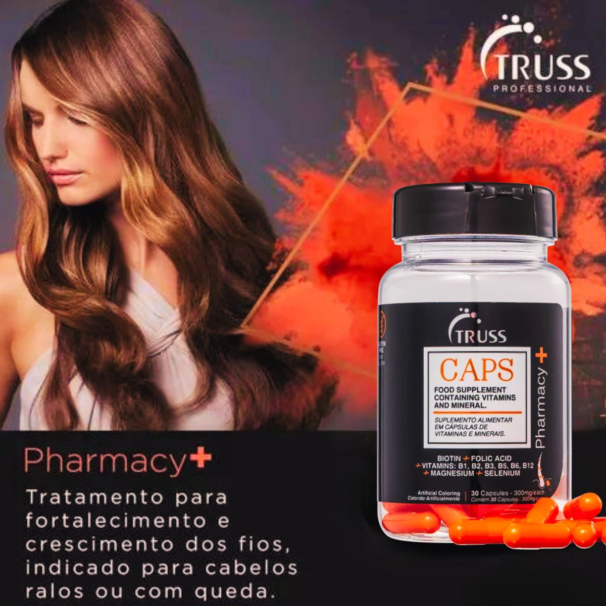 Truss Caps Pharmacy+ 30 Cápsulas