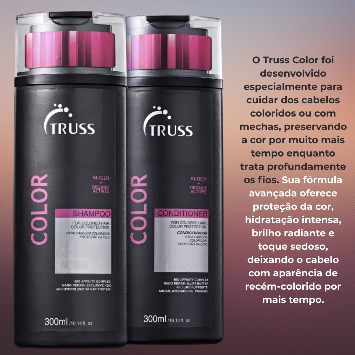 Kit Truss Color Shampoo 300 ml + Condicionador 300 ml