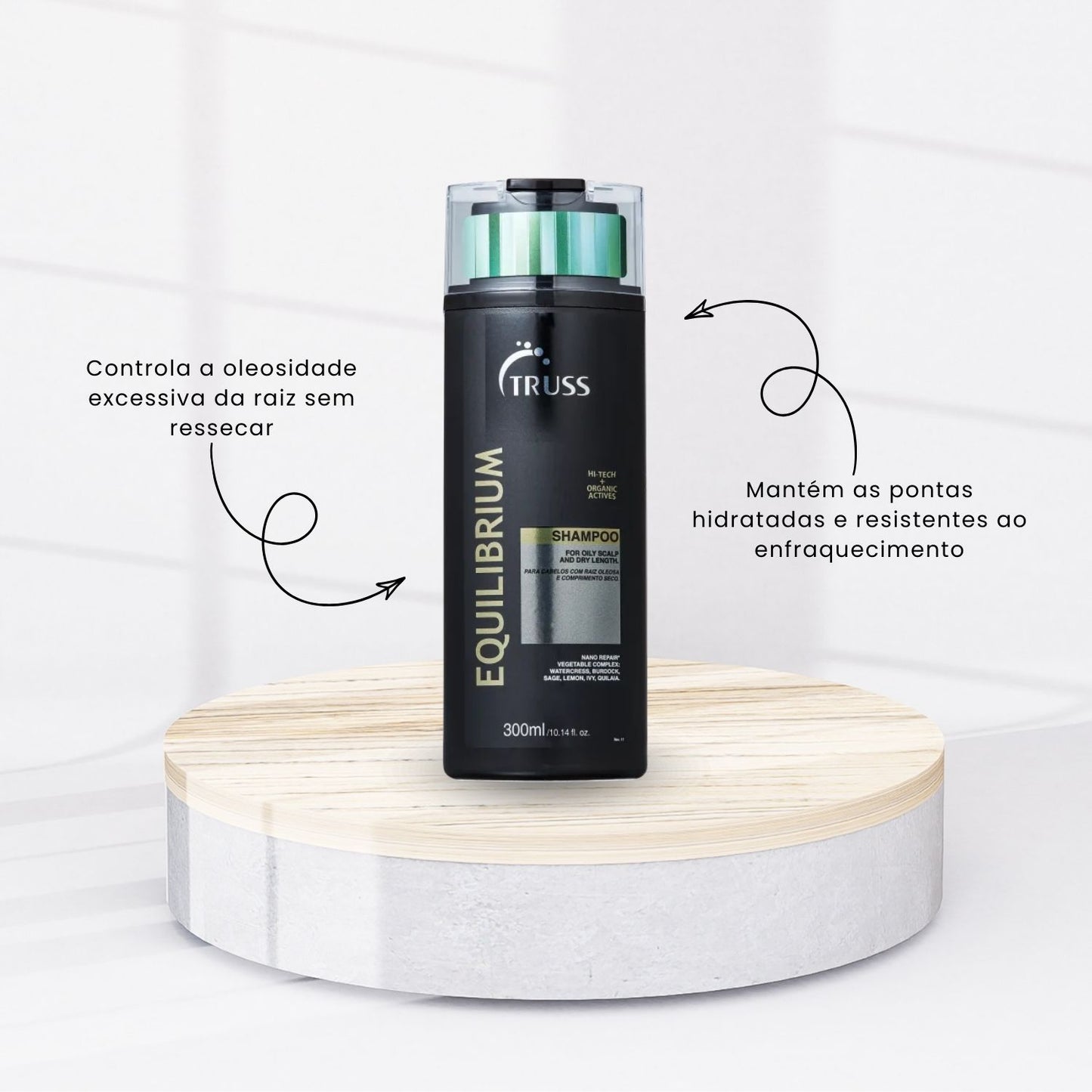 Kit Truss Equilibrium Shampoo 300 ml + Condicionador 300 ml