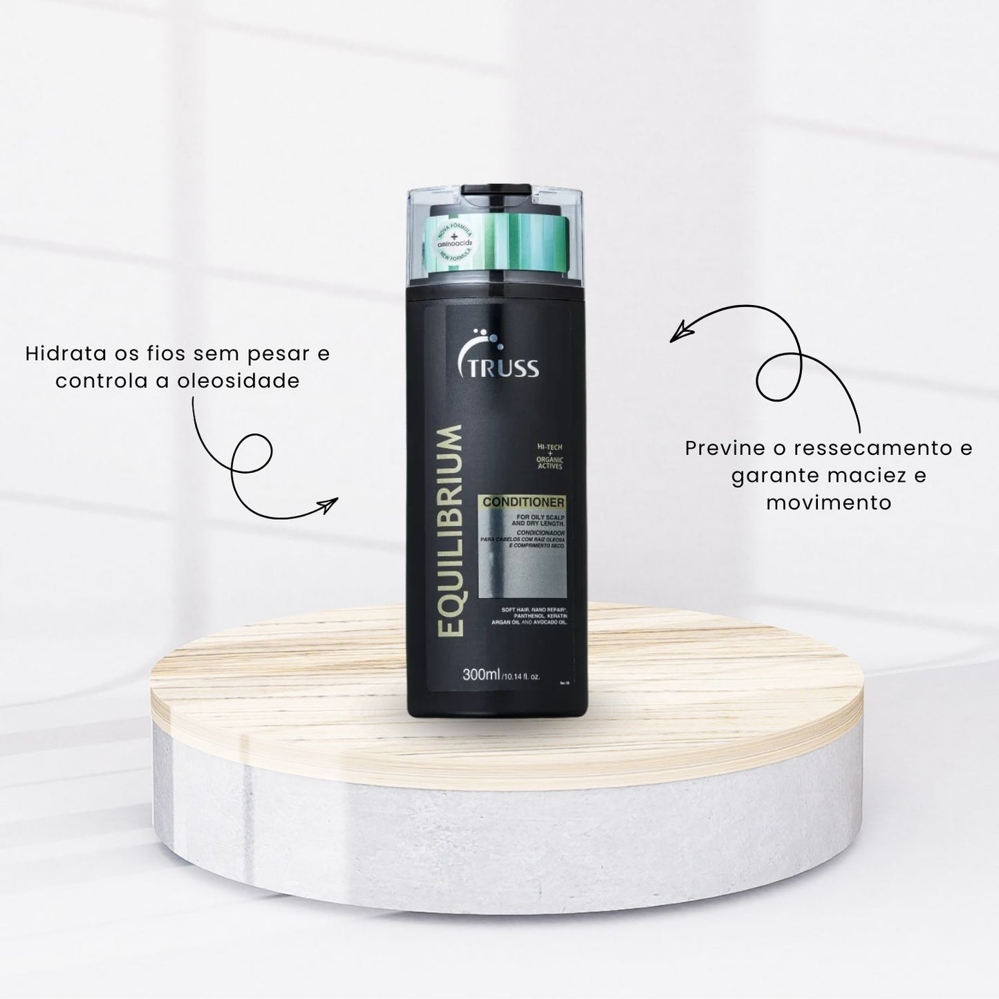 Kit Truss Equilibrium Shampoo 300 ml + Condicionador 300 ml