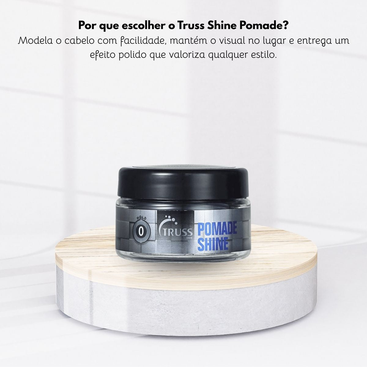 Truss Pomade Shine Pomada Modeladora 55 g