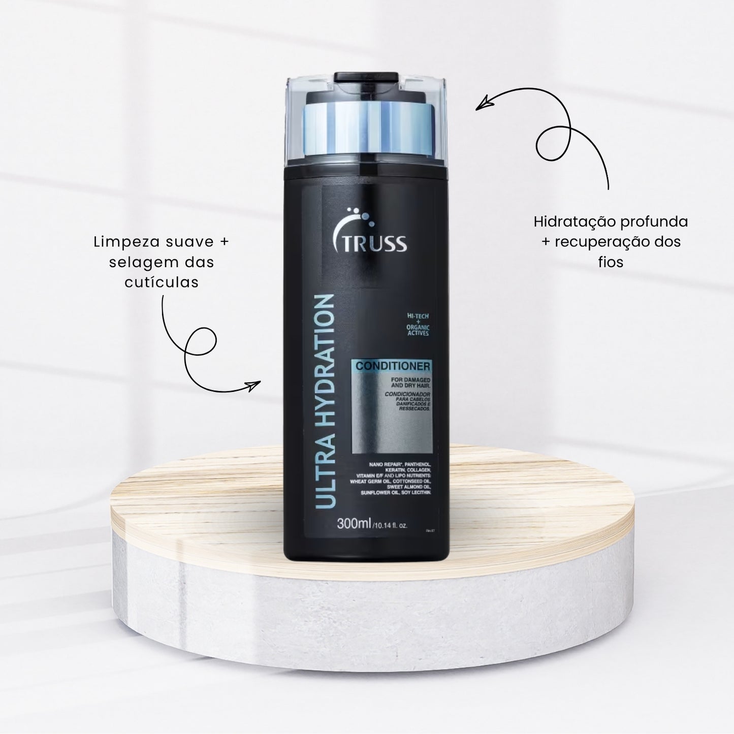 Kit Truss Ultra Hydration Shampoo 300 ml + Condicionador 300 ml