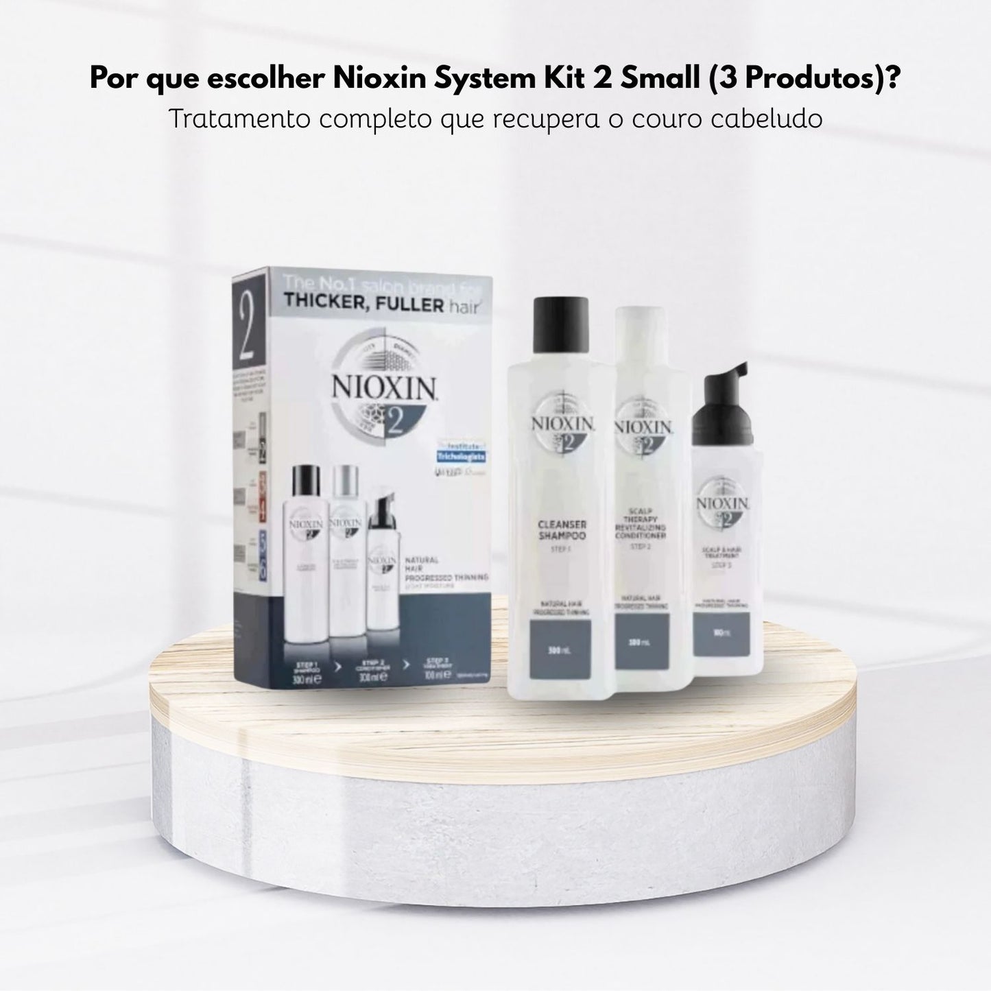 Kit Nioxin System 2 Small (3 Produtos)