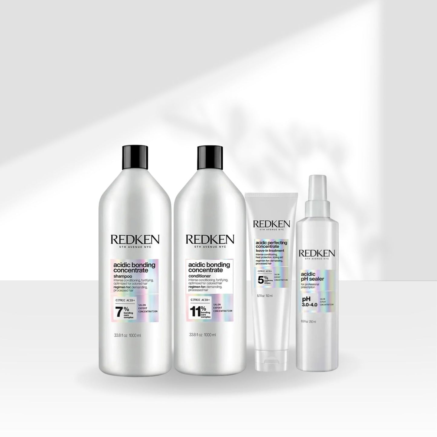 Kit Redken Acidic Bonding Concentrate Duo Grande + pH Sealer 250 ml + Concentrate Leave-in 150 ml